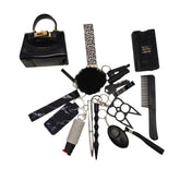 16pcs kechain sets with mini bag,comb,pen for wome